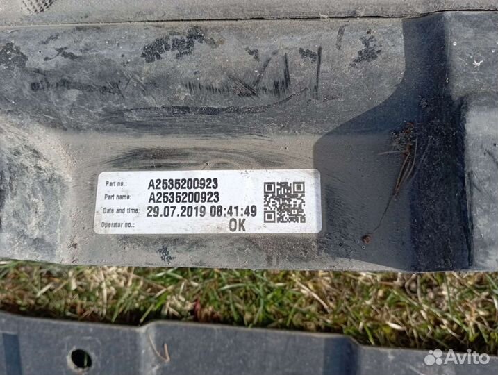 Mersedes GLC X253 Защита передняя