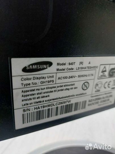 Мониторы samsung 940T и 943T
