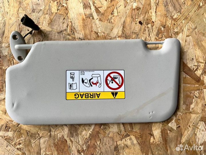 Ford Focus 3 козырек солнцезащитный с подсветкой