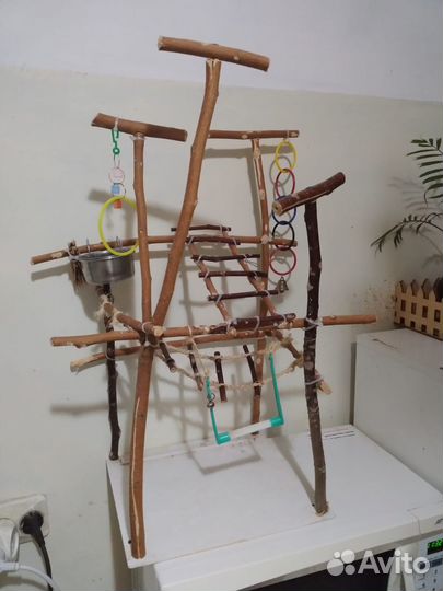 Игровая площадка для попугая