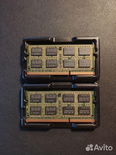 Samsung sodimm DDR3 1333MHz 4Gb комплект (2x2Gb)