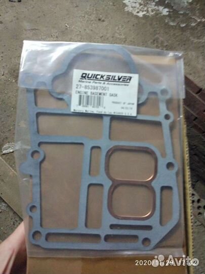 З/Ч Меркурий 25-30, прокладка под блок двигатель