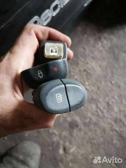 Блок управления печкой рено меган 1 97г