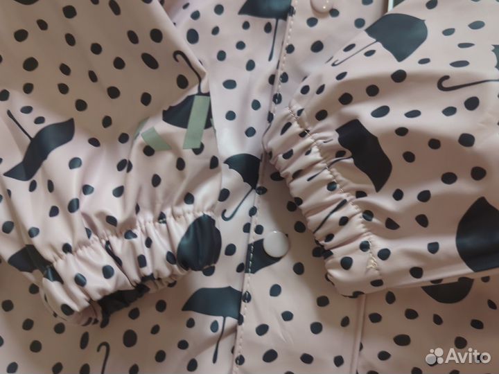 Новая куртка дождевик для девочки