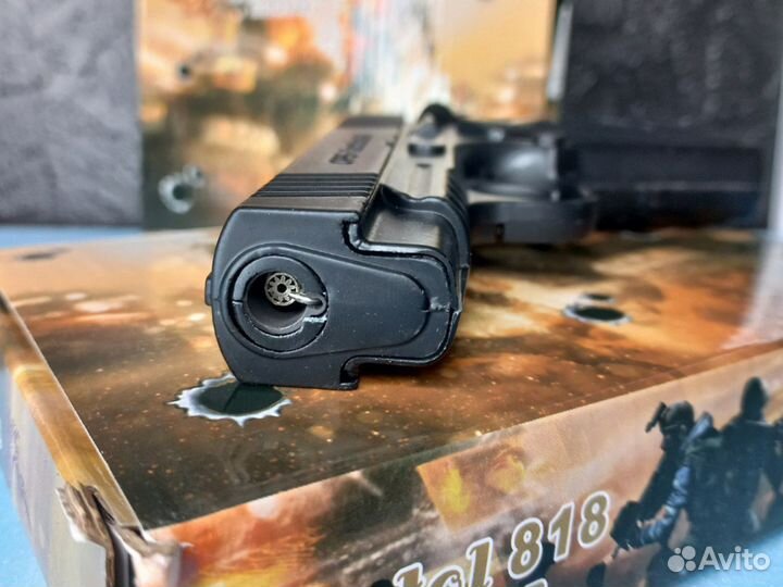 Газовая турбо зажигалка пистолет