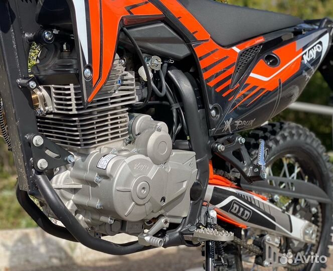 Мотоцикл кроссовый kayo T4 300 enduro PR300 птс
