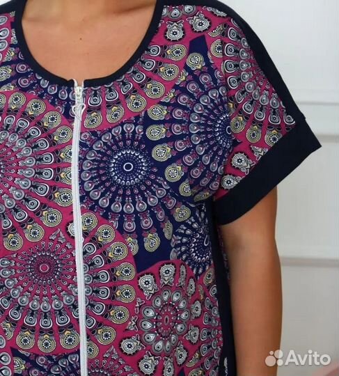 Туника халат домашний 62 размер