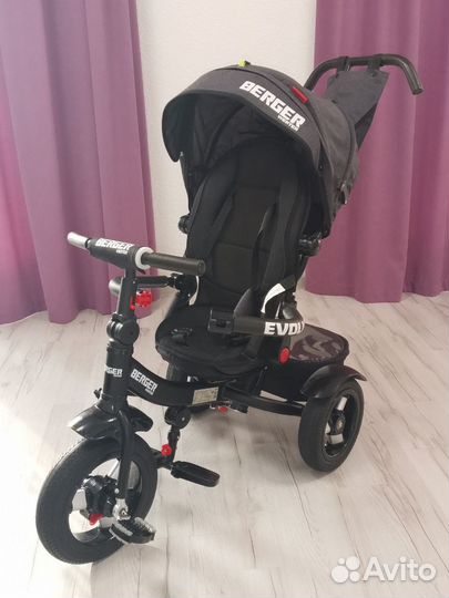 Детский велосипед с ручкой