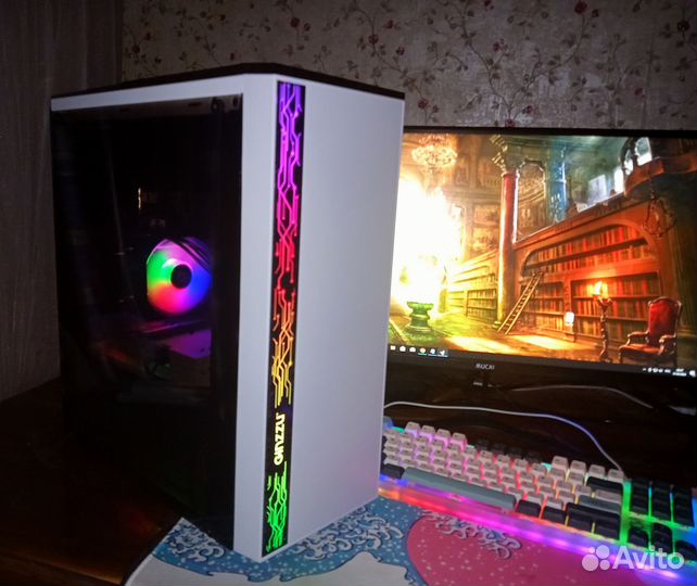 Игровой пк intel xeon e5 2670 v3 RX 580 8 GB 16 gb