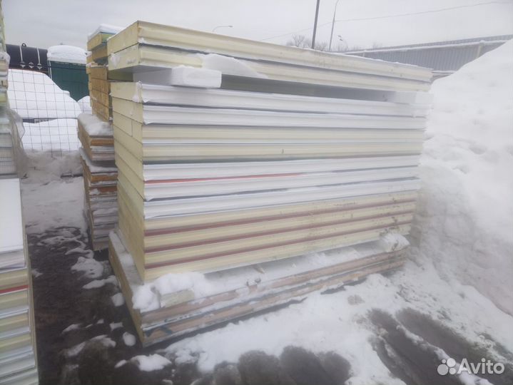 Сэндвич панели 30000 м2 в наличии