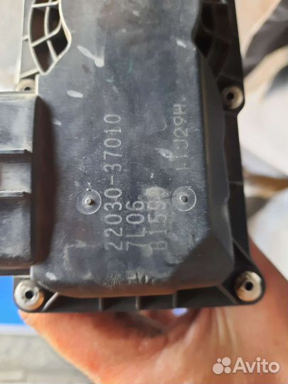 Дроссельная заслонка toyota corolla е150 auris