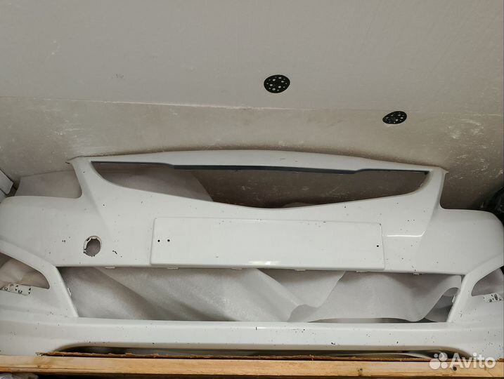 Бампер передний hyundai solaris