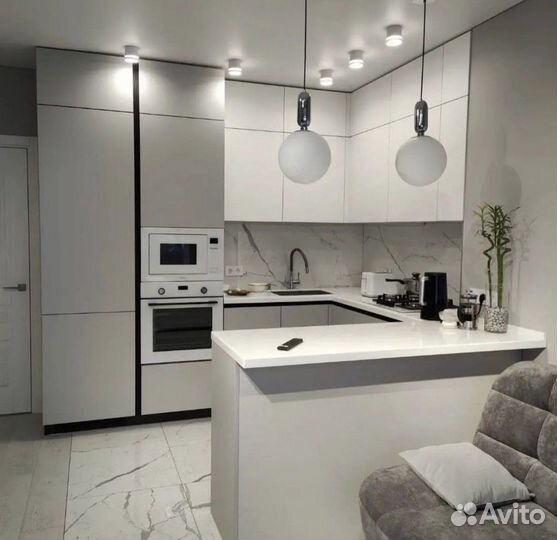 Кухня П-образная. Под заказ