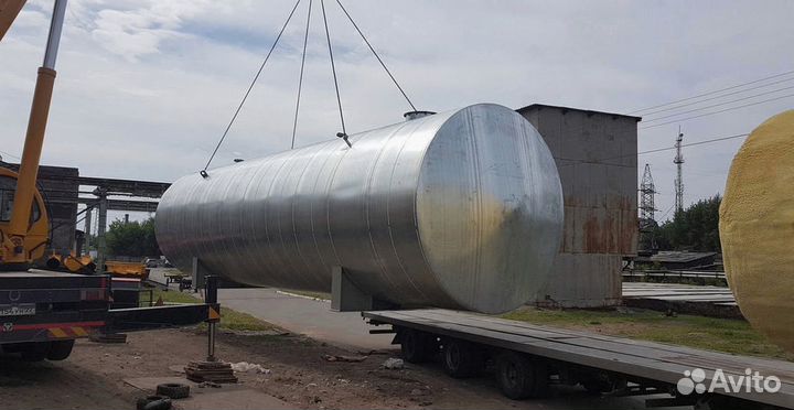 Резервуар горизонтальный 80м3 и более