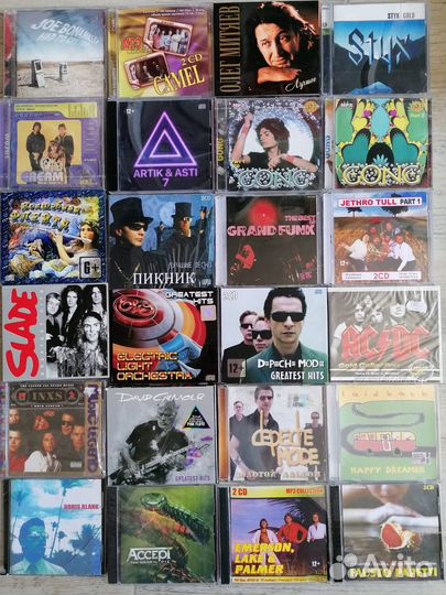 Музыкальные cd диски