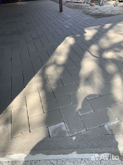 Укладка тротуарной плитки