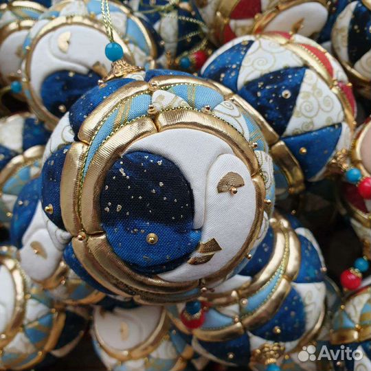 Шары на елку ручной работы