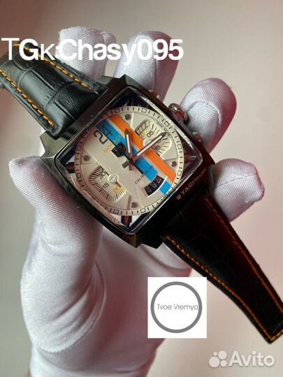 Часы мужские Tag Heuer Monaco (арт 1099)