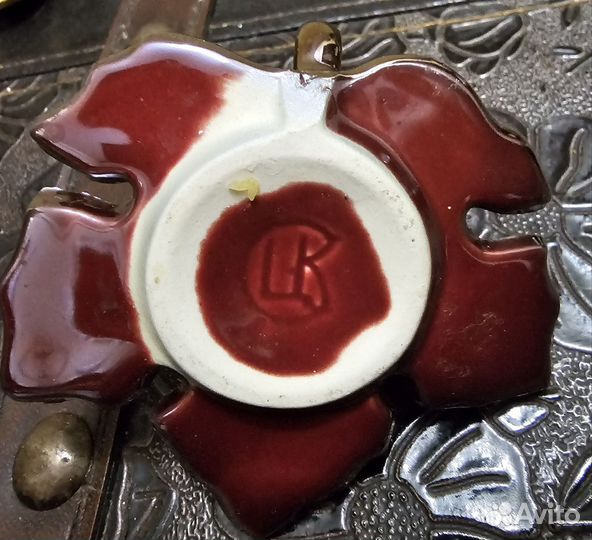 Подсвечник керамический ручной работы