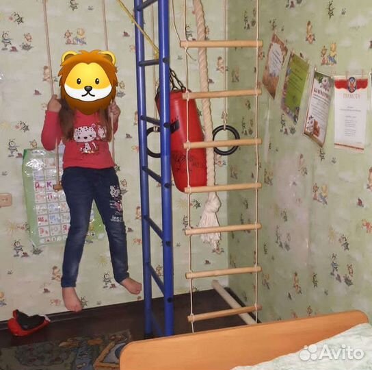 Детская шведская стенка бу