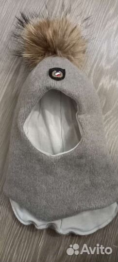 Шапка шлем на 2, 3 года