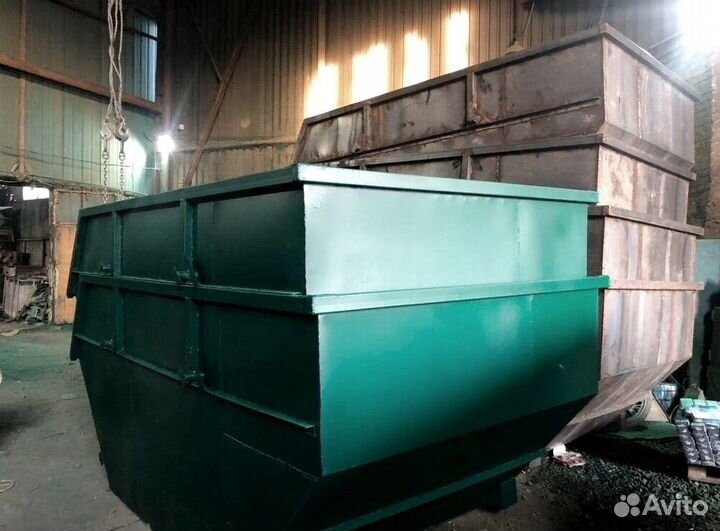 Бункер для мусора, контейнер 8 м3. Арт 27391