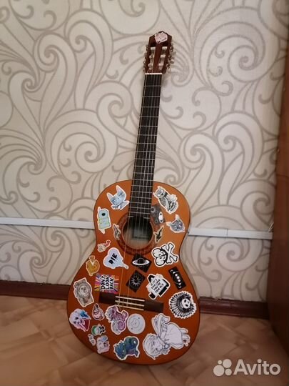 Гитара классика бу с чехлом