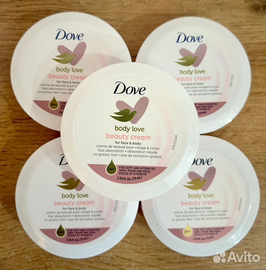 Крем Dove для лица и тела, 75 мл