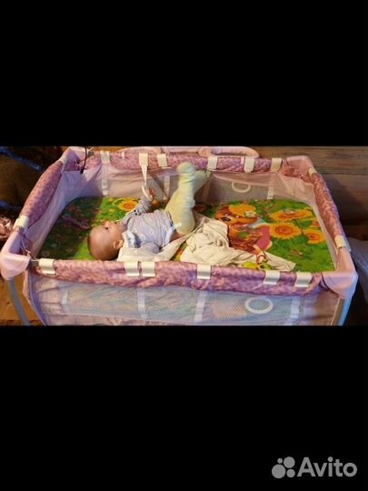 Детская кроватка Манеж