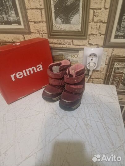 Ботинки зимние reima 24 р