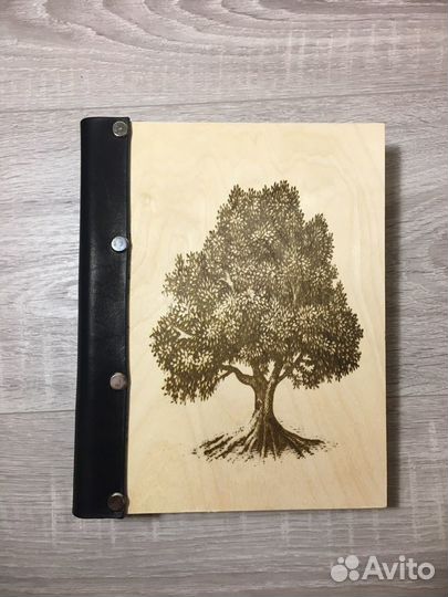 Деревянный блокнот