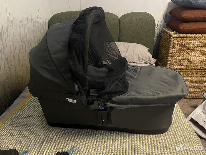 Thule urban glide 2 люлька (серая)