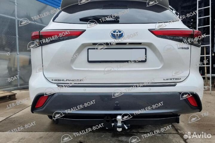 Фаркоп Toyota Highlander 19-нв IV (XU 70) под квадрат, 50мм 57813