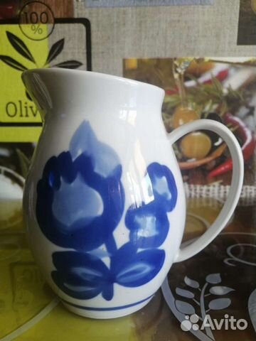 Кувшин молочник Гжель СССР