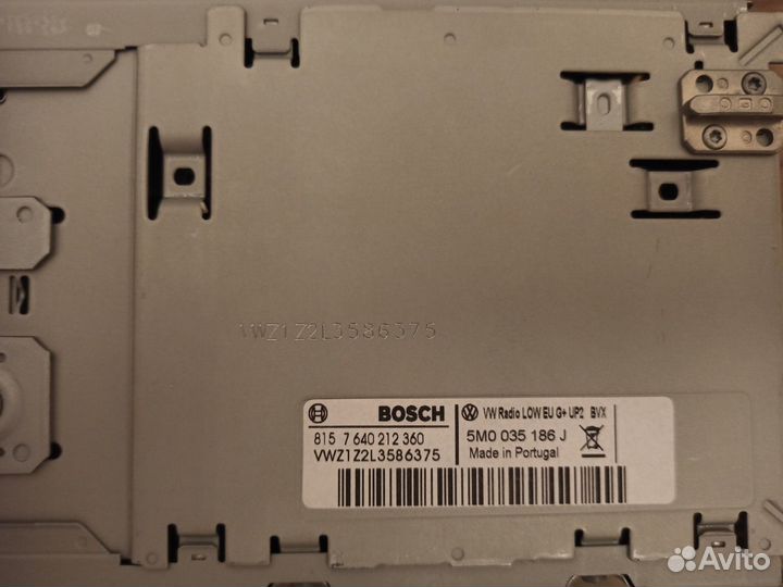 Головное устройство Фольксваген