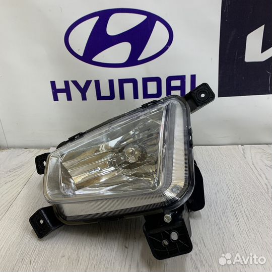 Фара противотуманная птф Туманка Hyundai creta Пра