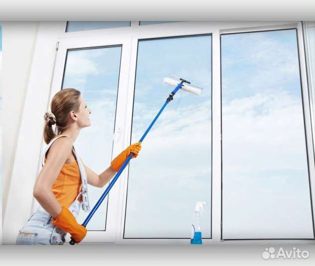 Мойка окон и балконов, клининговые услуги