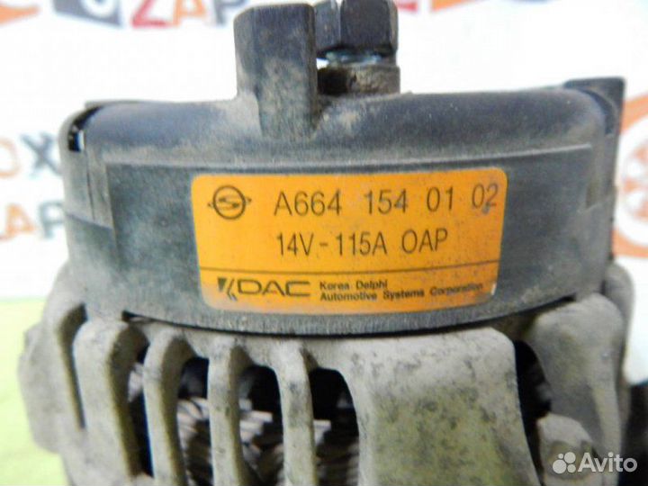 Генератор Ssangyong Kyron 2 2.0 D20DT 2010