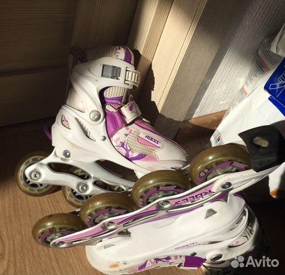 Ролики раздвижные р-р 30-35