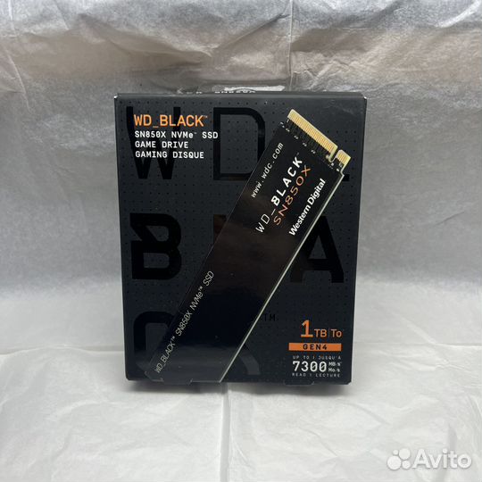 1TB WD Black SN850X SSD (Новые, 7300MB/s)