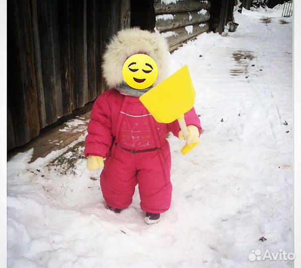 Комбинезон зимний для девочек