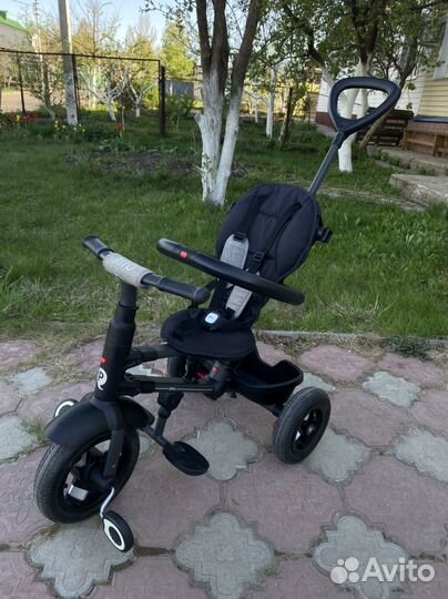 Детский велосипед QPlay Rito с ручкой складной