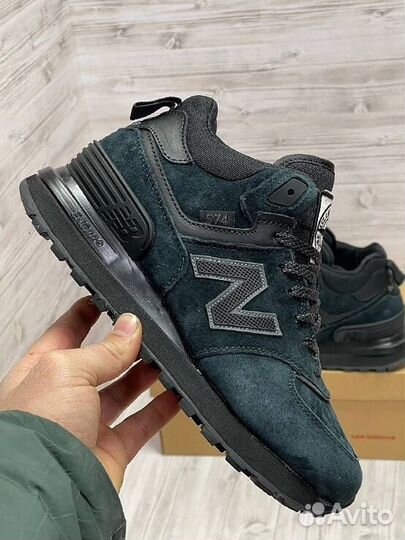 Кроссовки New Balance 574 Stone Island зимние