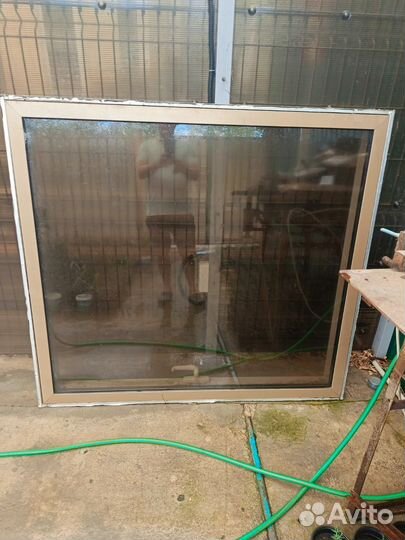 Окна алюминий бу