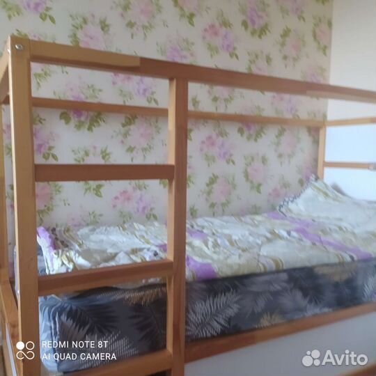 Кровать из массива сосны 90*200