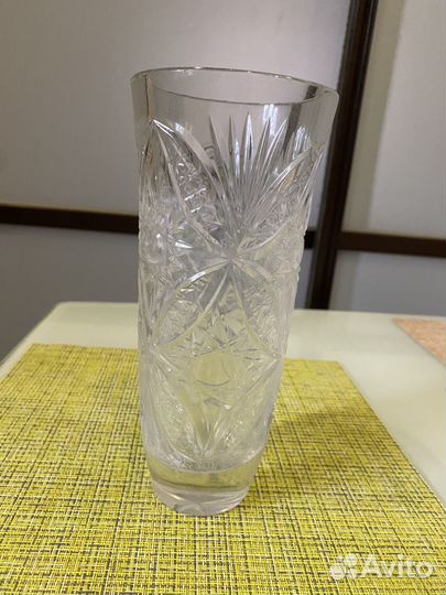 Ваза хрустальная СССР