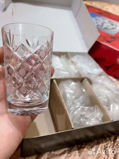 Хрусталь 6 шт