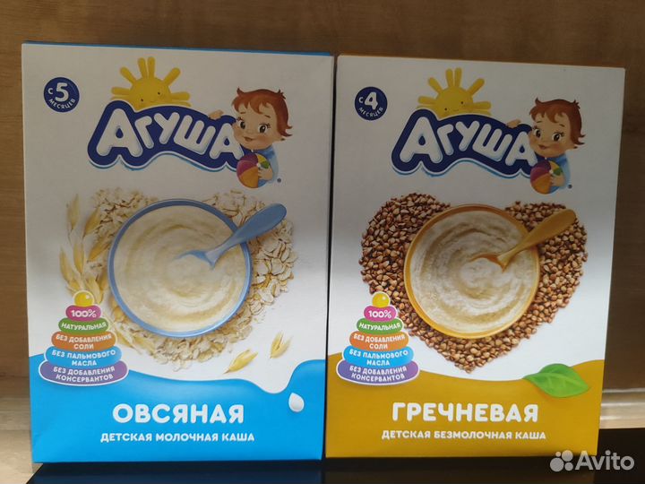 Детские каши агуша