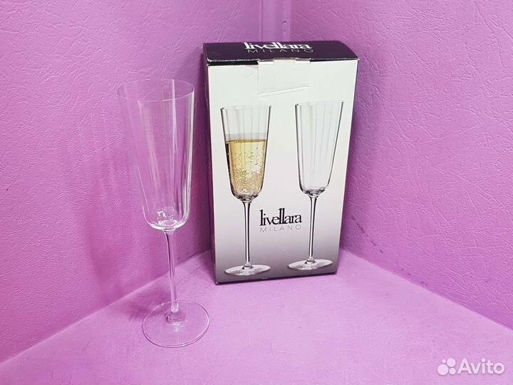 Бокалы для шампанского Livellara Milano