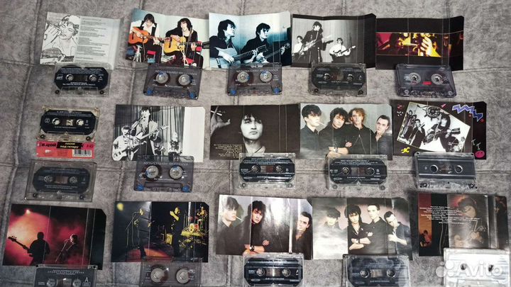 Коллекция кассет группы 